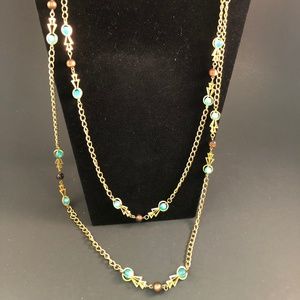 Vintage Gold-tone Long Necklace